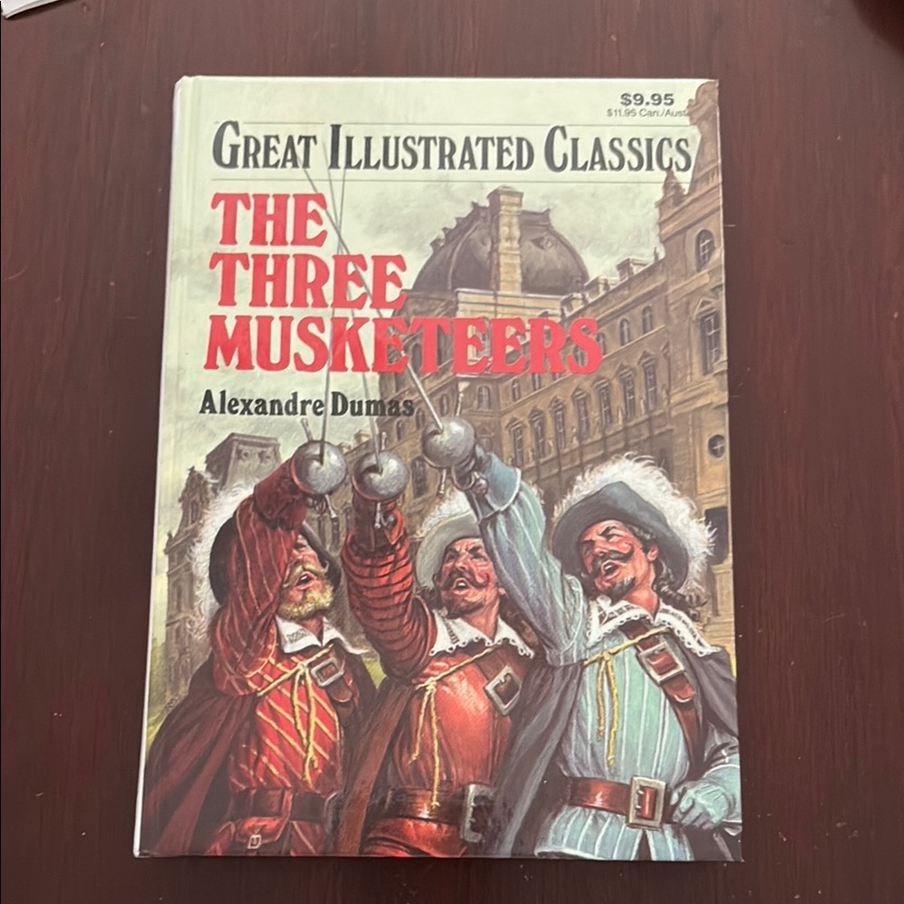 The Three Musketeers Illustrated Hardcover